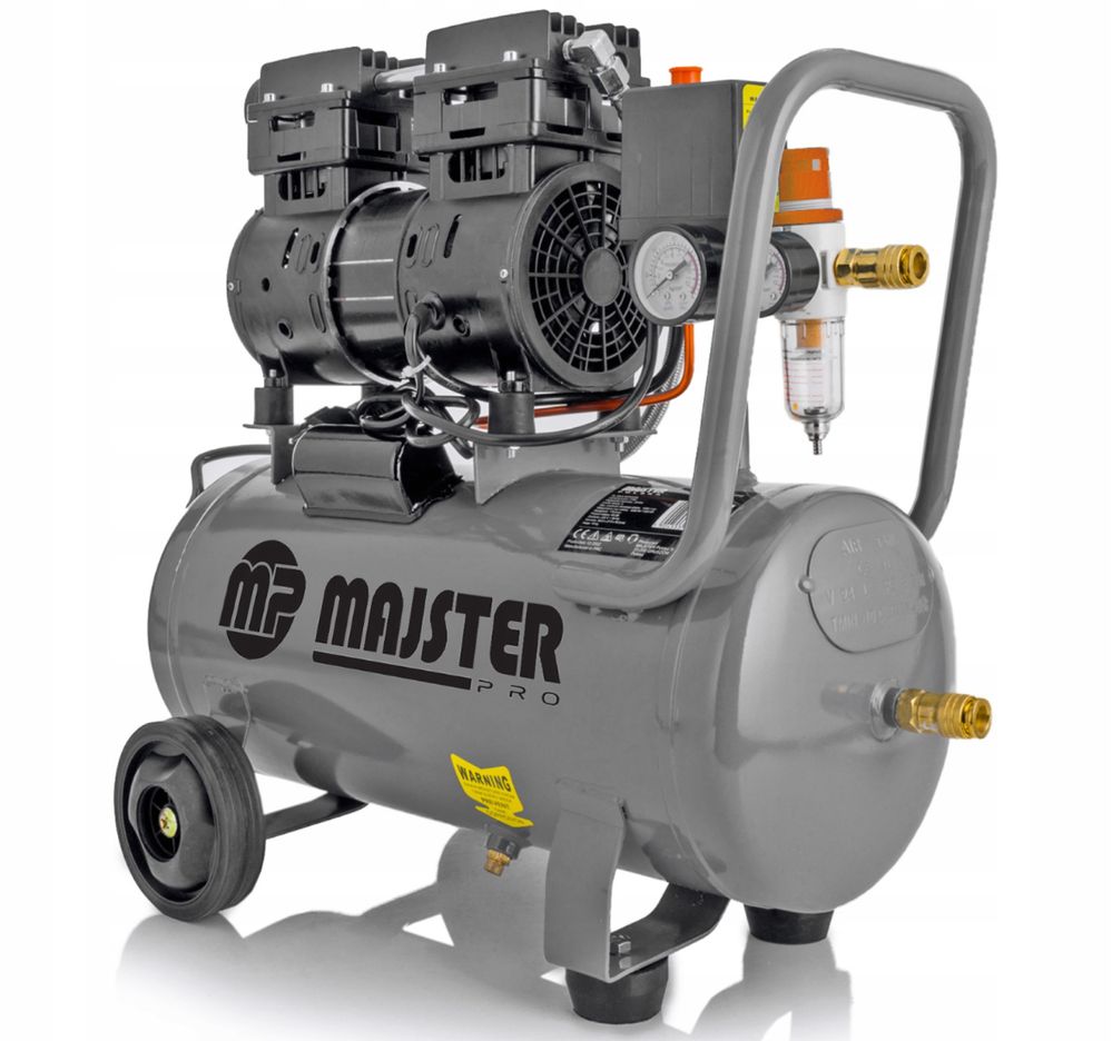 Kompresor bezolejowy 24l 60db