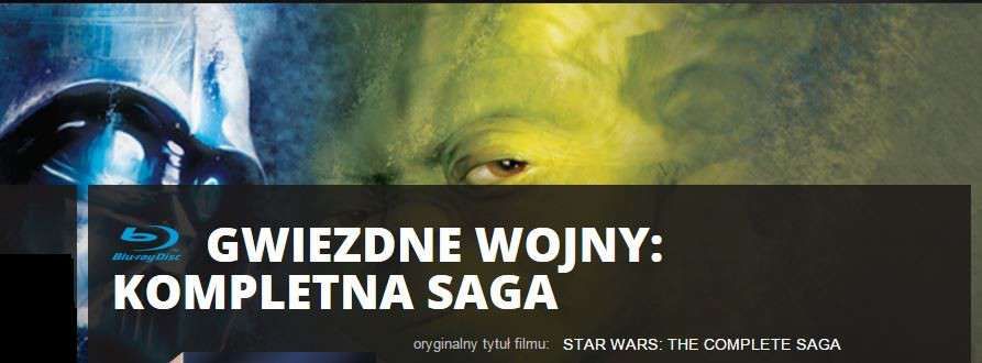 Nowy zestaw STAR WARS Gwiezdne Wojny Cała Saga 9-dy Blu-Ray na PREZENT