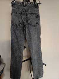 Czarne klasyczne dżinsy jeansy 32 pas 62 lub 146 152