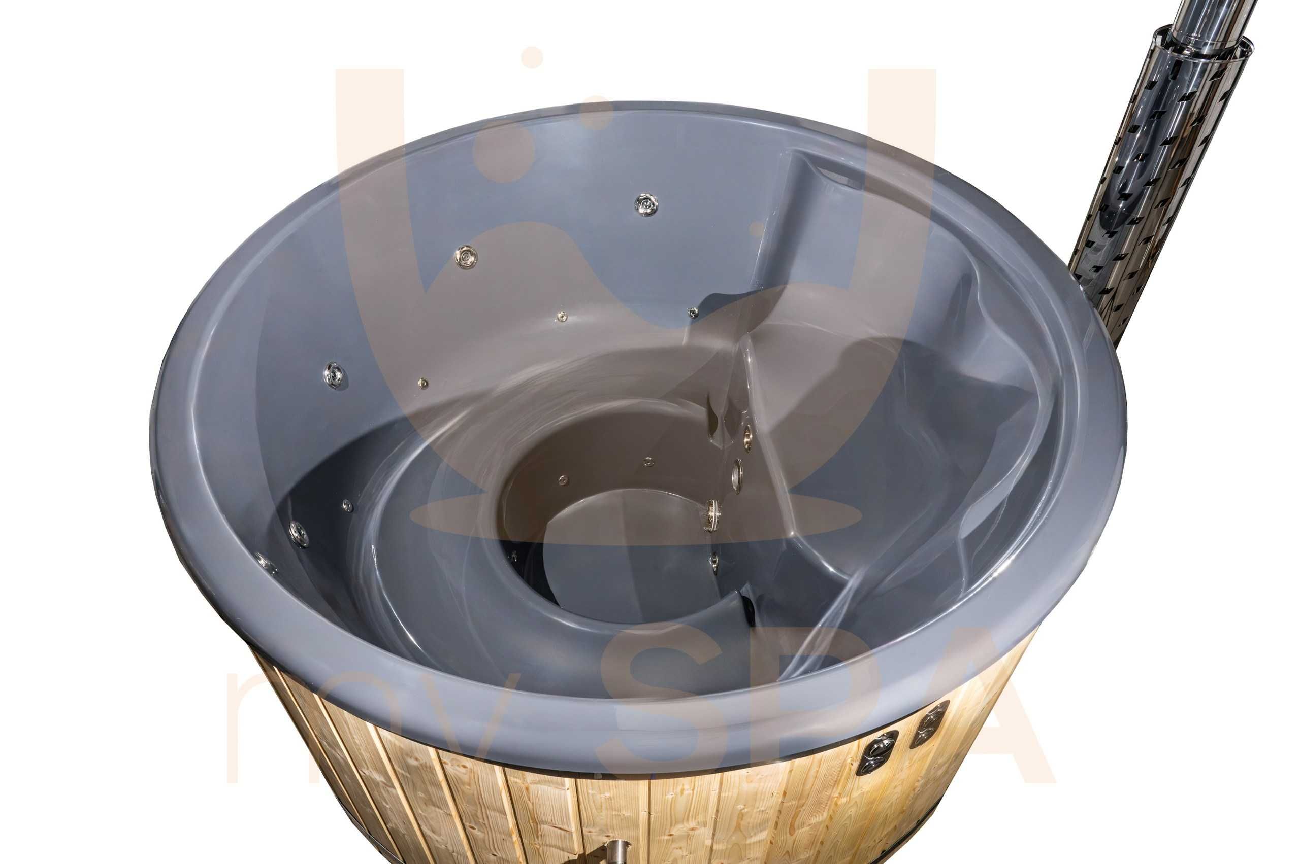 Balia Ogrodowa Jacuzzi bania Hot Tub Gorąca Beczka Pokrywa Termiczna