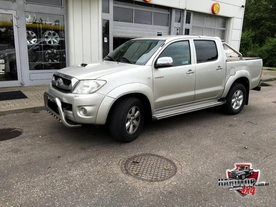 Rury na pakę, zabudowa, pokrywa, orurowanie Toyota Hilux