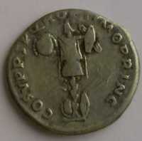 Император Траян древняя серебряная монета ПОБЕДНЫЙ денарий-Трофе́й