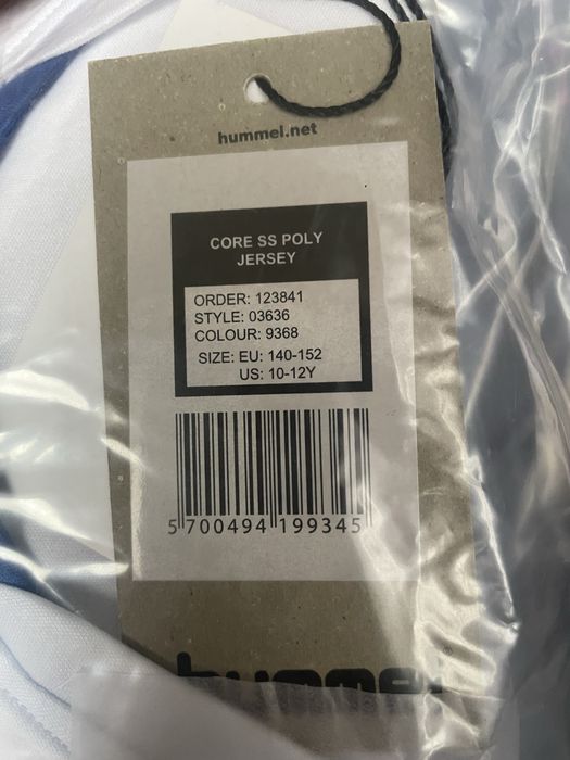 Nowa z metką koszulka sportowa Hummel Core SS Poly Jersey 140 152