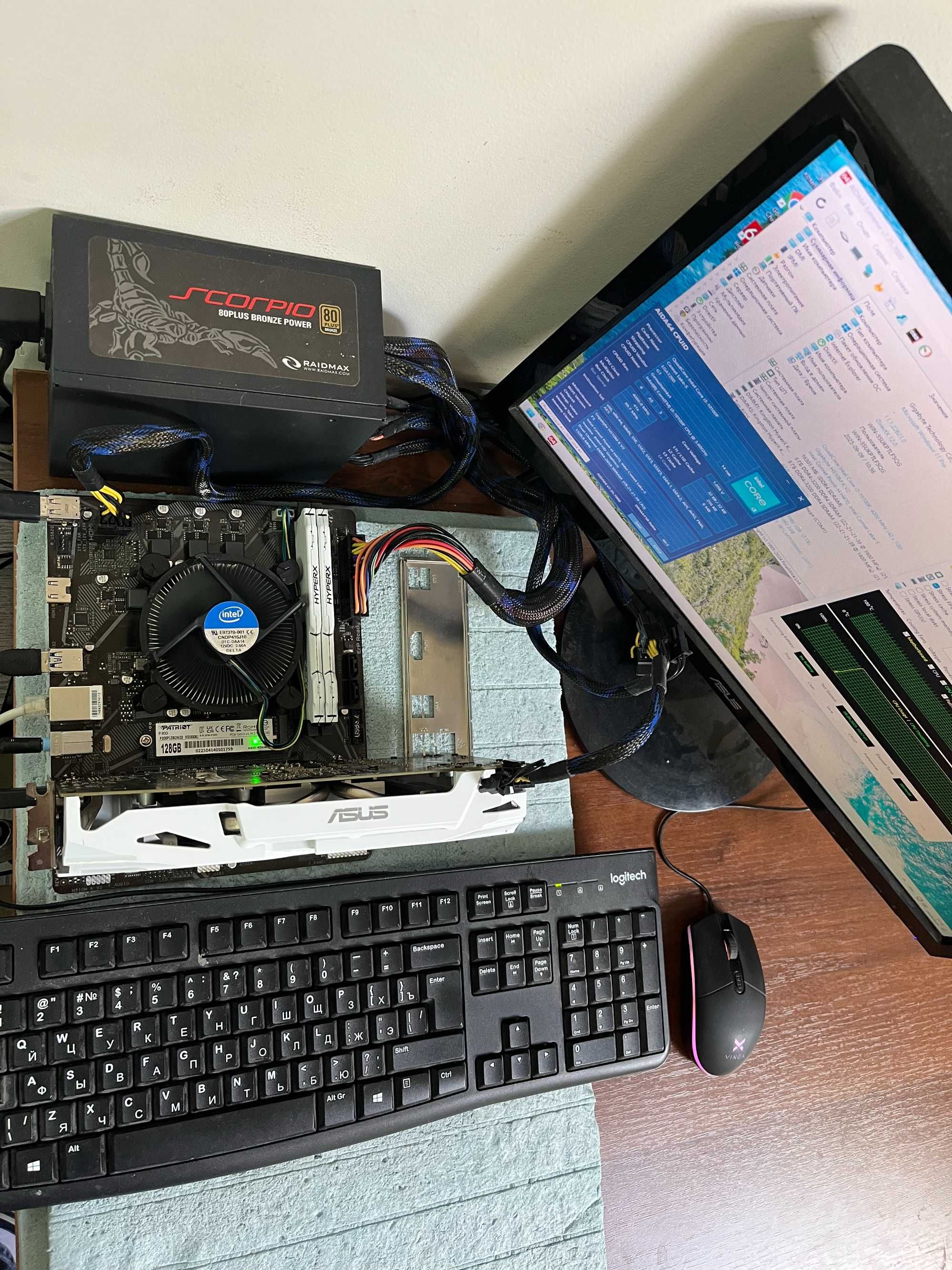 Материнская плата Gigabyte H510M K V2 LGA1200 DDR4 Core i7 i9 Support