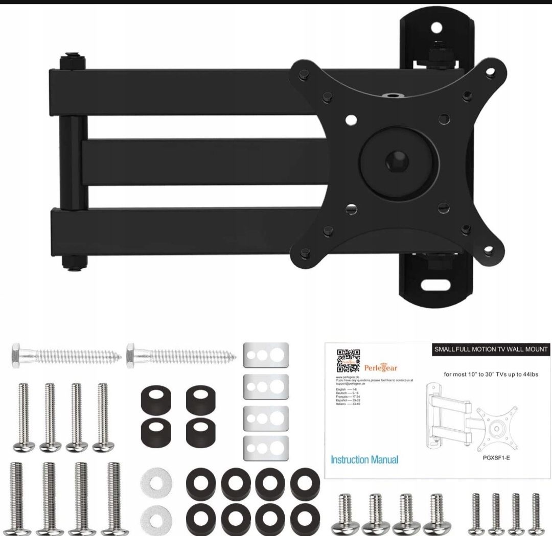 Uchwyt do monitora 13-42" waga max 20 kg Perlegear