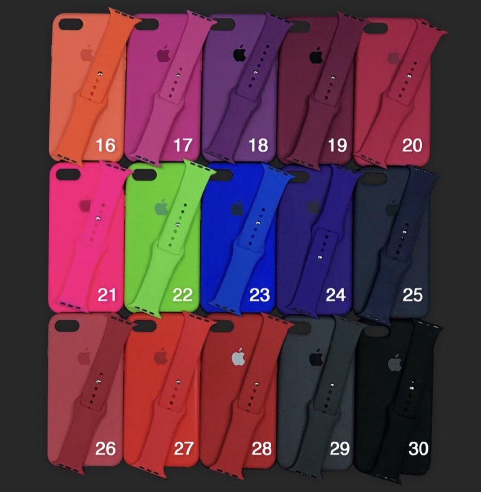 Силіконовий чохол на айфон silicone case iPhone 14 pro / та інші