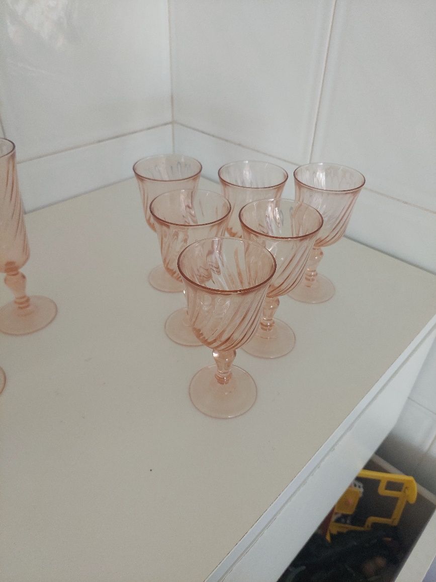 Flutes Champanhe e cálices