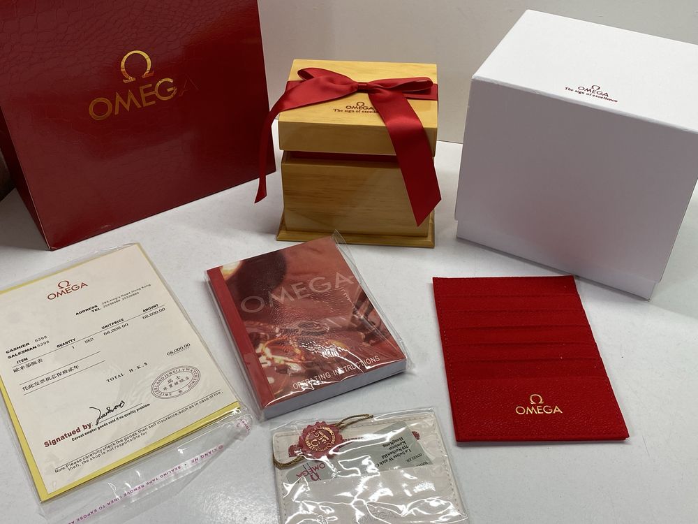 Caixa de Relogio Omega