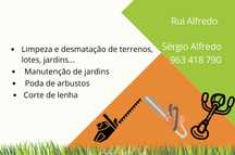 Jardinagem e limpeza terrenos