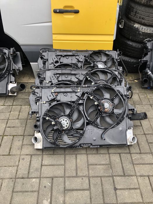 Chlodnica wody intercooler wentylatory Ducato,Boxer,Jumper 2006-