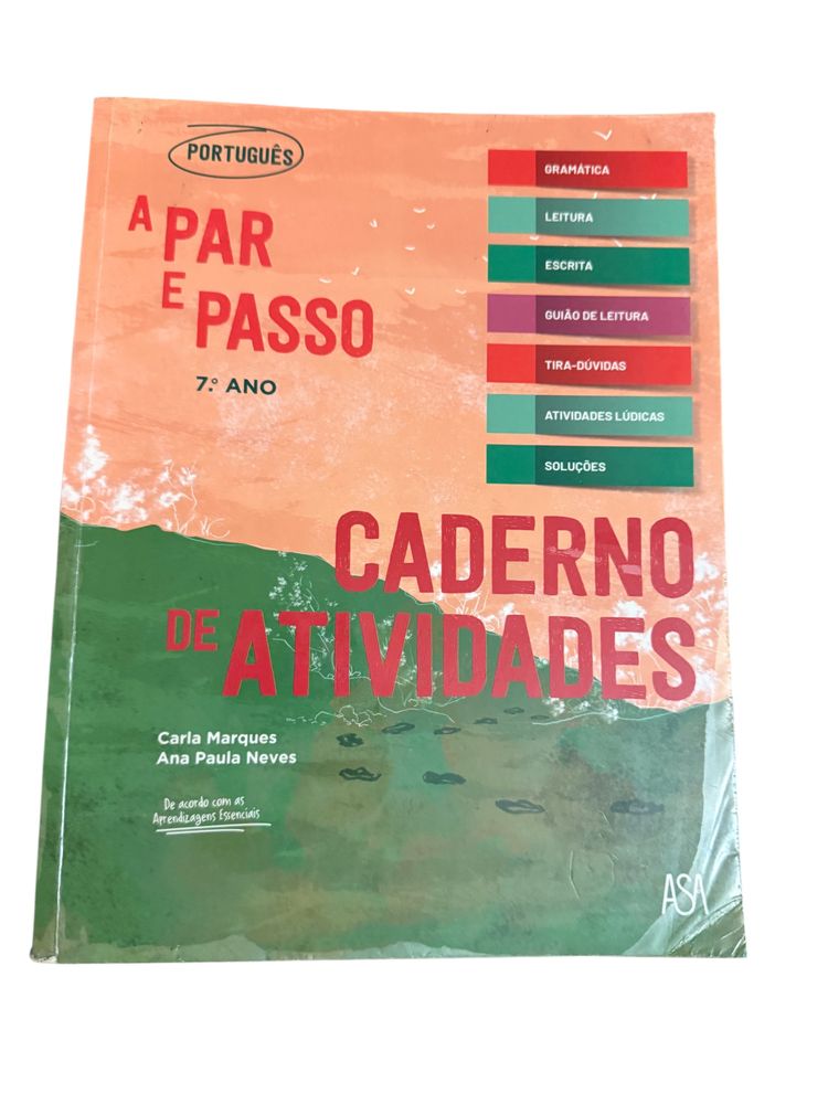 Português 7º Ano - A Par e Passo - Caderno de Atividades