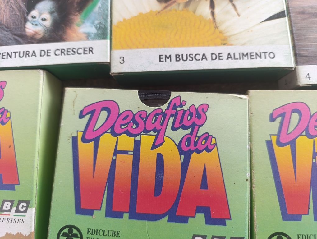 Cassestes video colecção desafios da vida