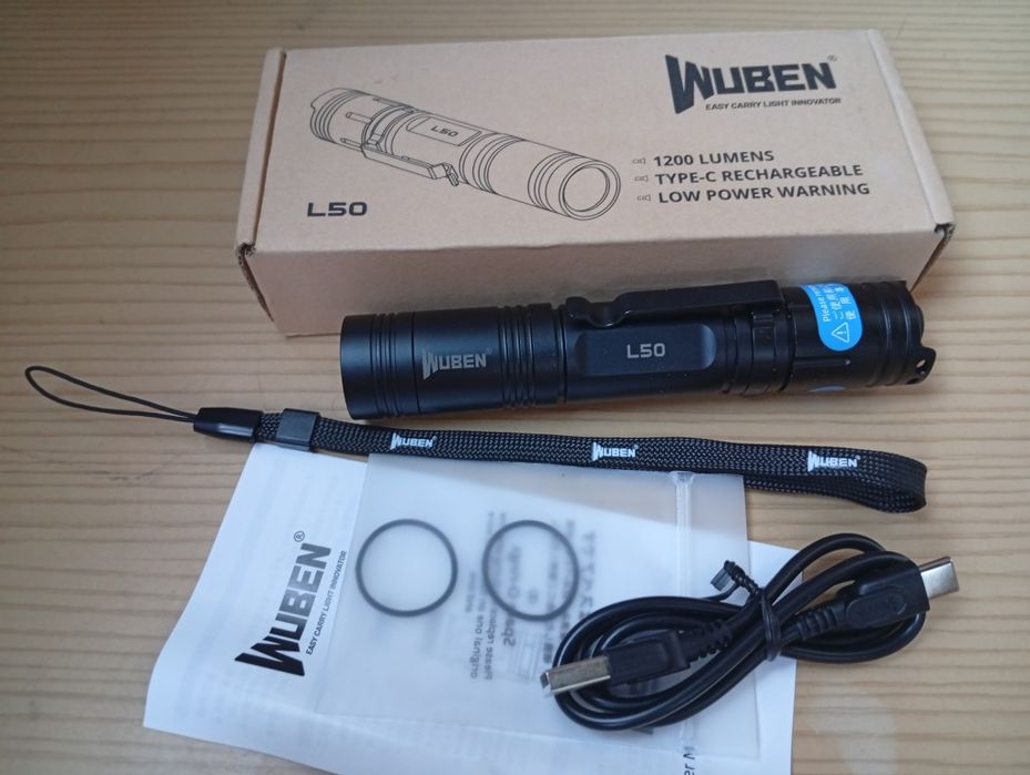 Тактичний ліхтар Wuben L50