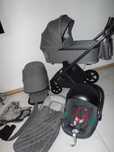 Venicci upline 3w1 Fotelik cybex dodatki Tapicerki jak nowe