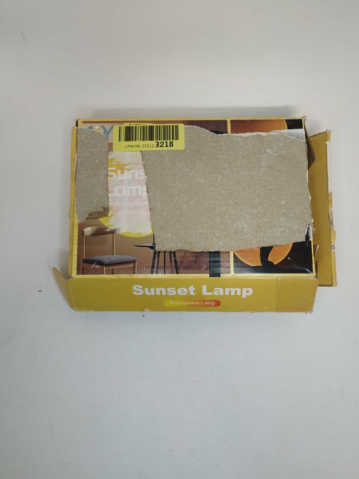 Lampa zachód słońca Lampka Sunset Lamp - Imitujaca Słońce