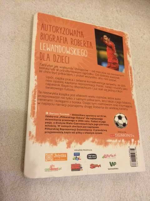 Robert Lewandowski - książka Lewandowski wygrane marzenia