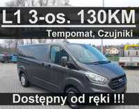 Ford Transit Custom  130KM Hak Czujniki Tempomat Super Niska Cena Dostępny od ręki 1627zł