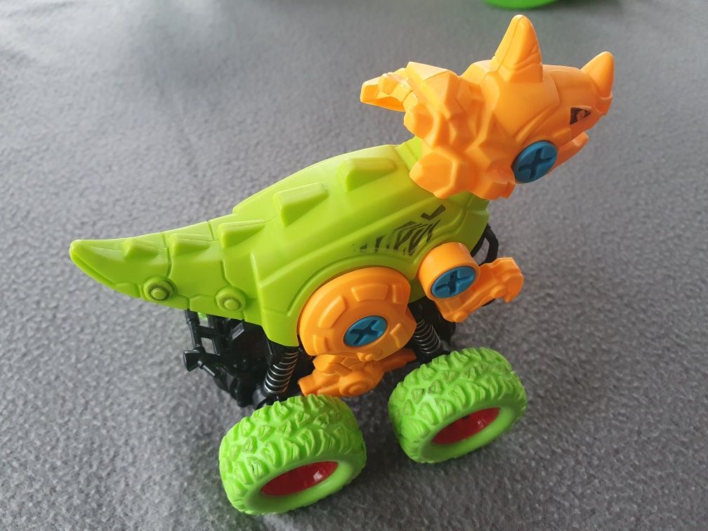 Pojazd dinozaur do rozkręcania