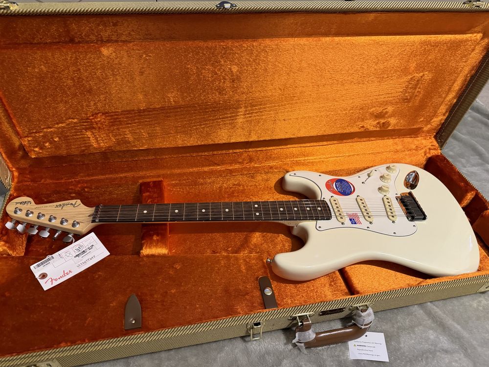Fender Stratocaster Jeff Beck USA nowy z prywatnej kolekcji LUXONA