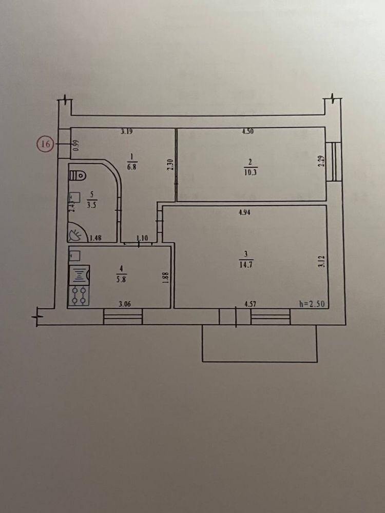 Продам квартиру в Диканці, Полтавська обл.