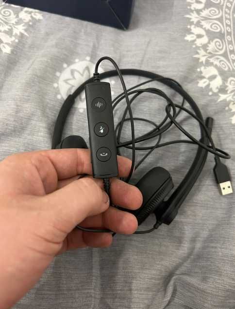 Yealink Słuchawki USB UH34 Lite Dual Teams przewodowe