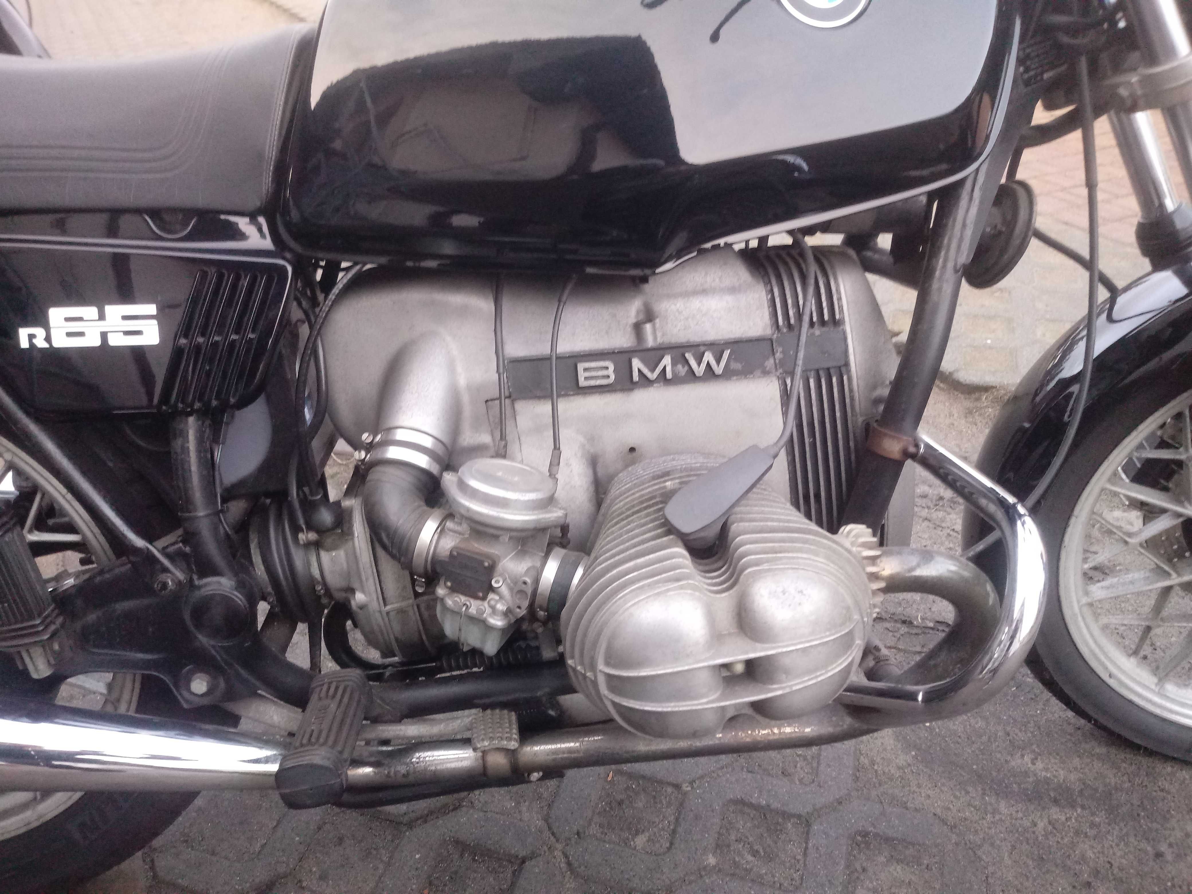 Motocykl BMW R65 - 1980 Rok, Poj. 645 ccm