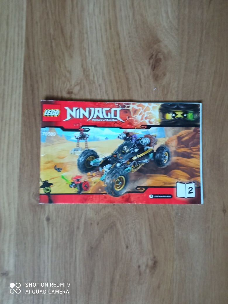 Klocki LEGO Ninjago 70589, " Ninjago Pogromca skał",
