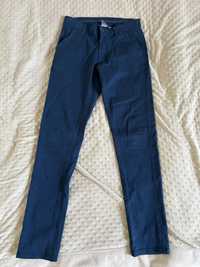 Spodnie chinosy chłopięce r.158
