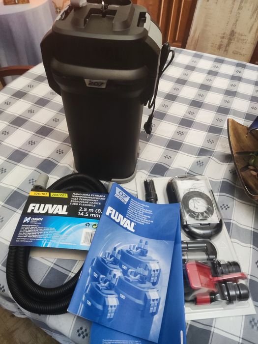 Filtro externo Fluval 207 Novo (reservado)