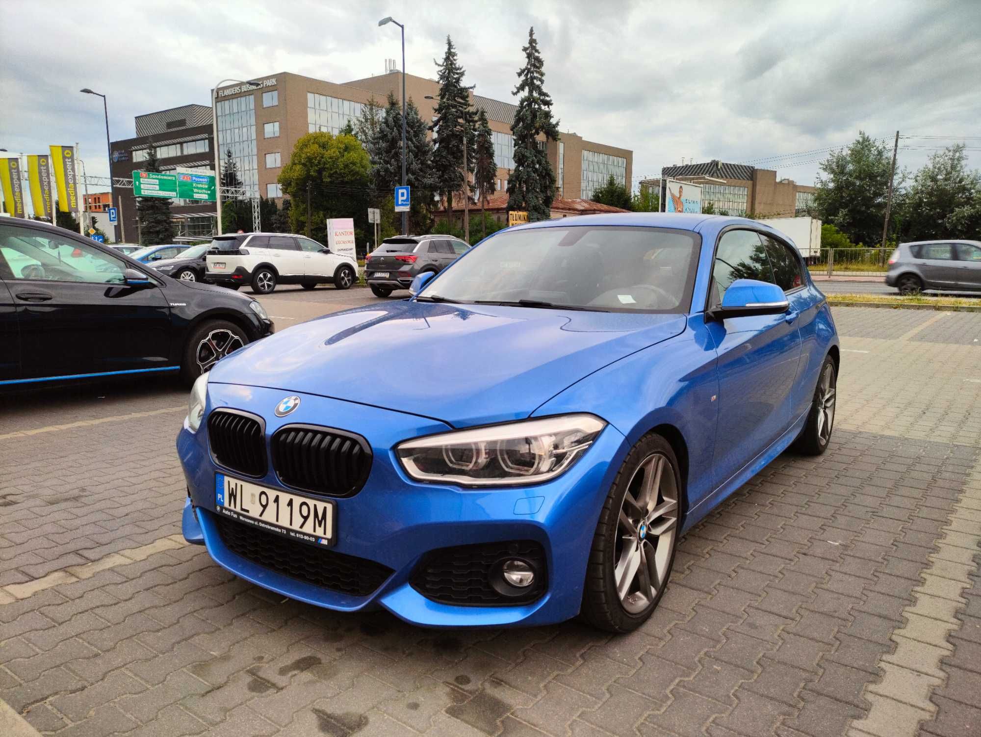 BMW 118i 2016 polski salon bezwypadkowe idealny stan M sport jedyne