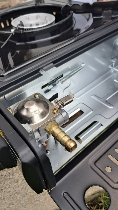 Fogão de Campismo a Gás Portátil, para cartuxo ou  botija com mala