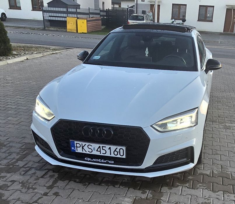 Audi a5 quattro sline premium 2.0 tfsi 250km wirtualny kokpit matrix