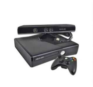 Consola de jogos XBox 360E desbloqueada c/ 3 jogos originais