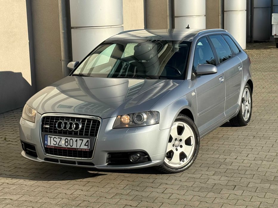 AUDI A3 TDI 170KM S-LINE Bixenon Navi Alu 17 skóry Zarejestrowana