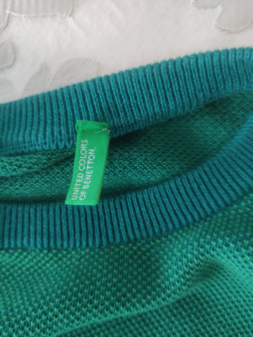 Camisola Verde Benetton p/homem