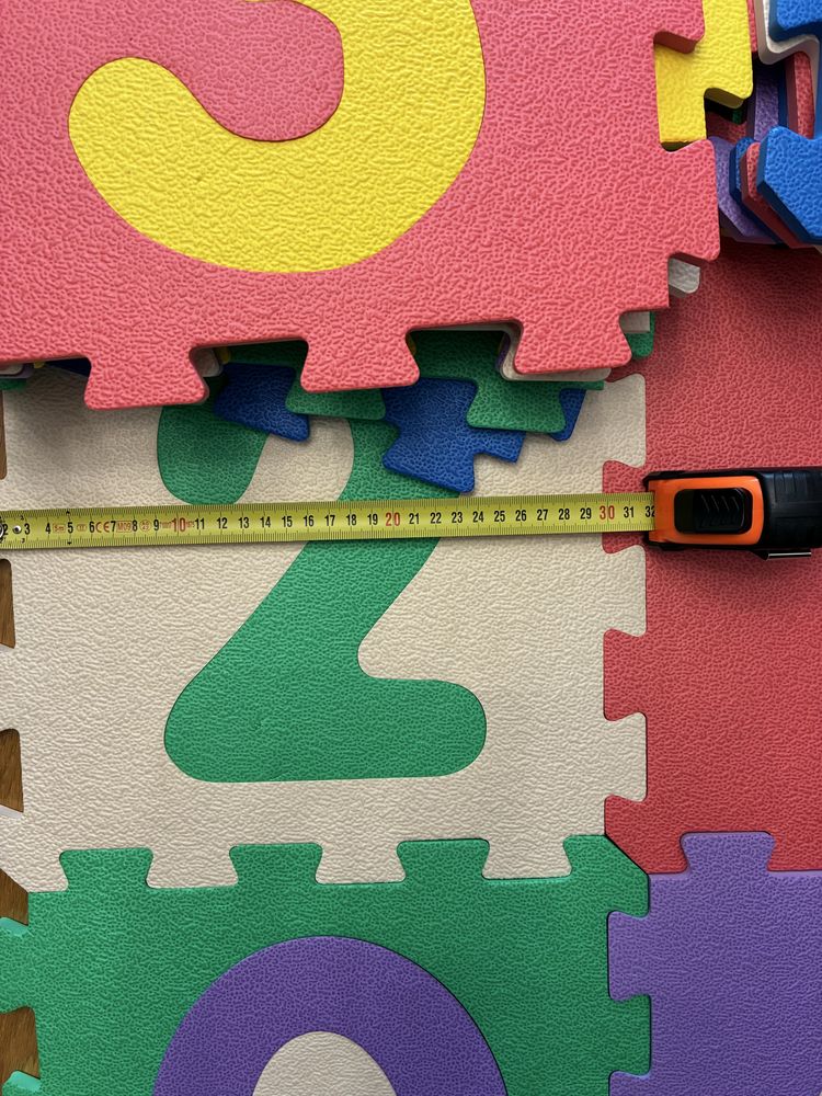Tapete/puzzle infantil em espuma