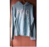Sweater hoodie com capuz azul bebé M Ralph Lauren homem