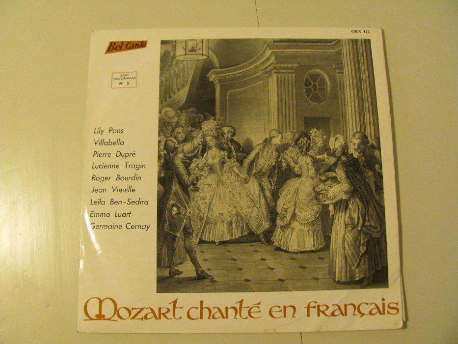 LP Vinil - MOZART Chanté en Français de Guy Dumazert