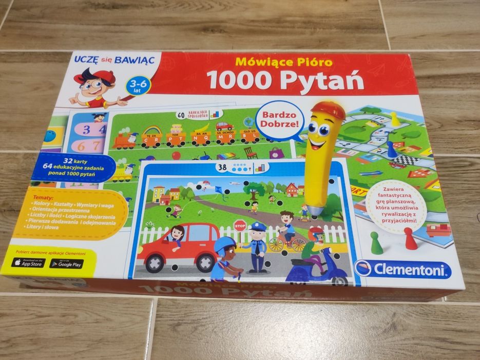 Mówiące Pióro 1000 pytań Clementoni