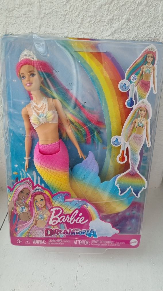 Лялька-русалка Barbie Дрімтопія Кольорова гра Барби