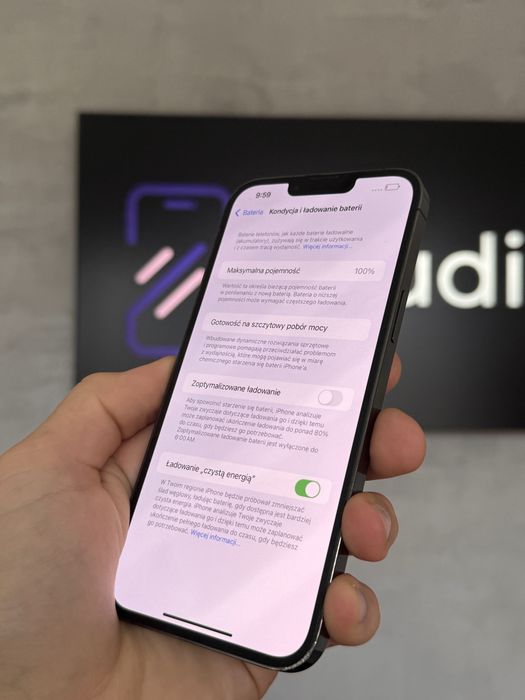 RATY 0% iPhone 13 Pro Max 128GB BATERIA 100% GWARANCJA 12 miesiecy!!!