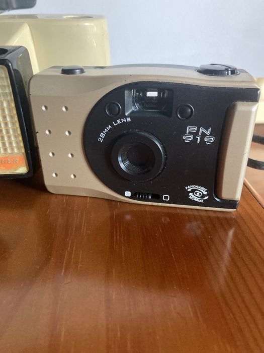 Conjunto de maquinas fotograficas antigas