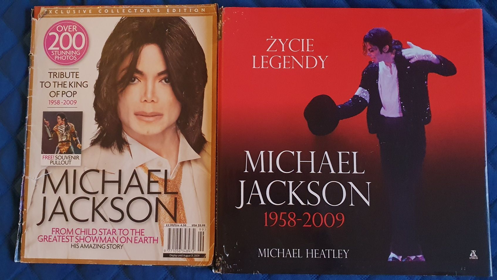Michael Jackson Książka (PL) i czasopismo (EN)