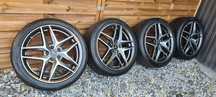Koła Alufelgi 19" 5x112 Mercedes GLC, E KLASA, S KLASA * OPONY Falken
