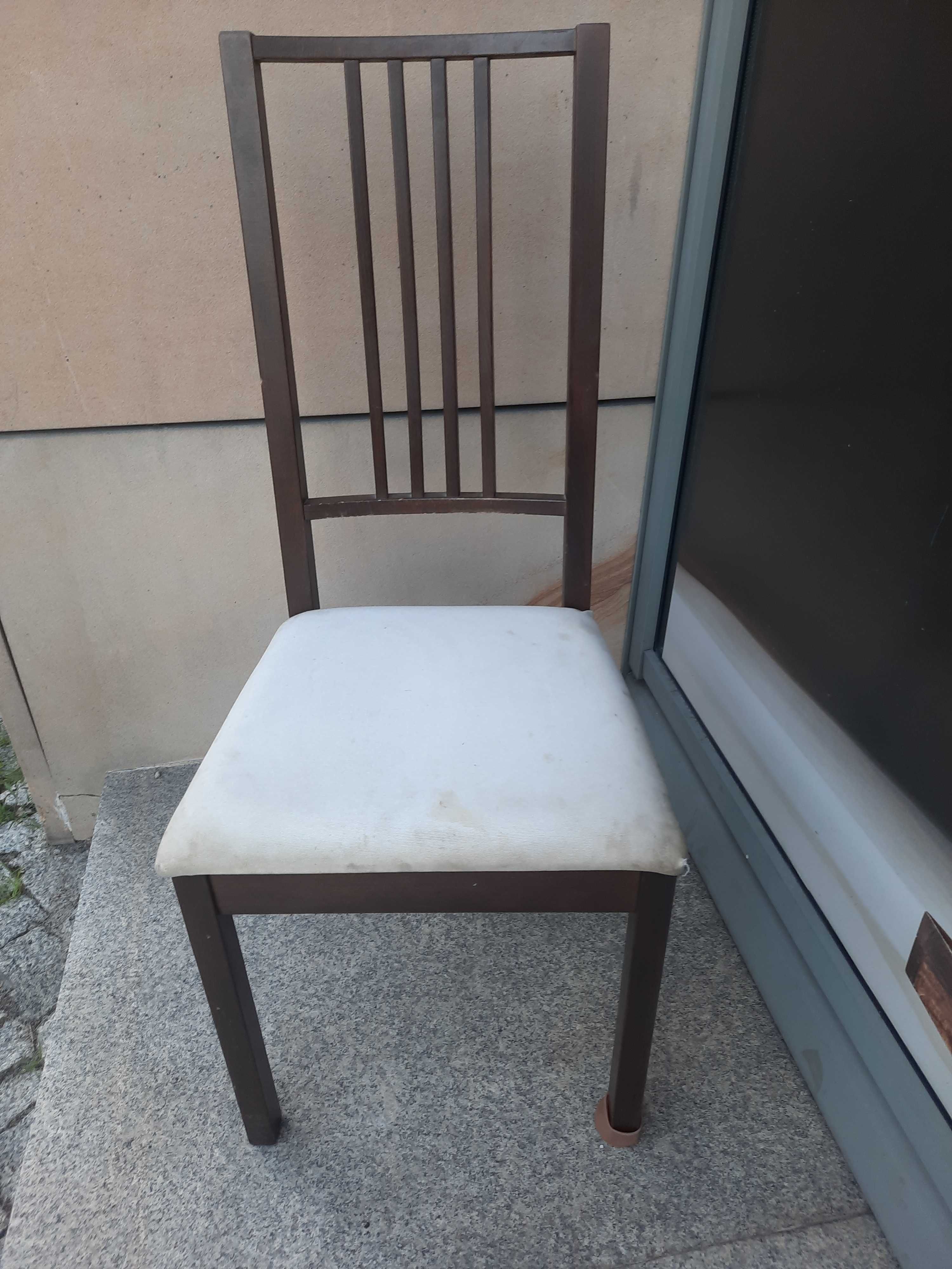 Krzesło pokojowe Ikea Bojre brązowe używane