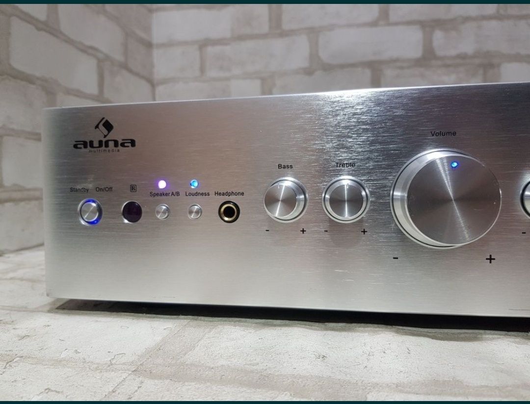 Hi-Fi Стерео підсилювач AUNA CD-708, 2*125 Вт.,б/у з Німеччини