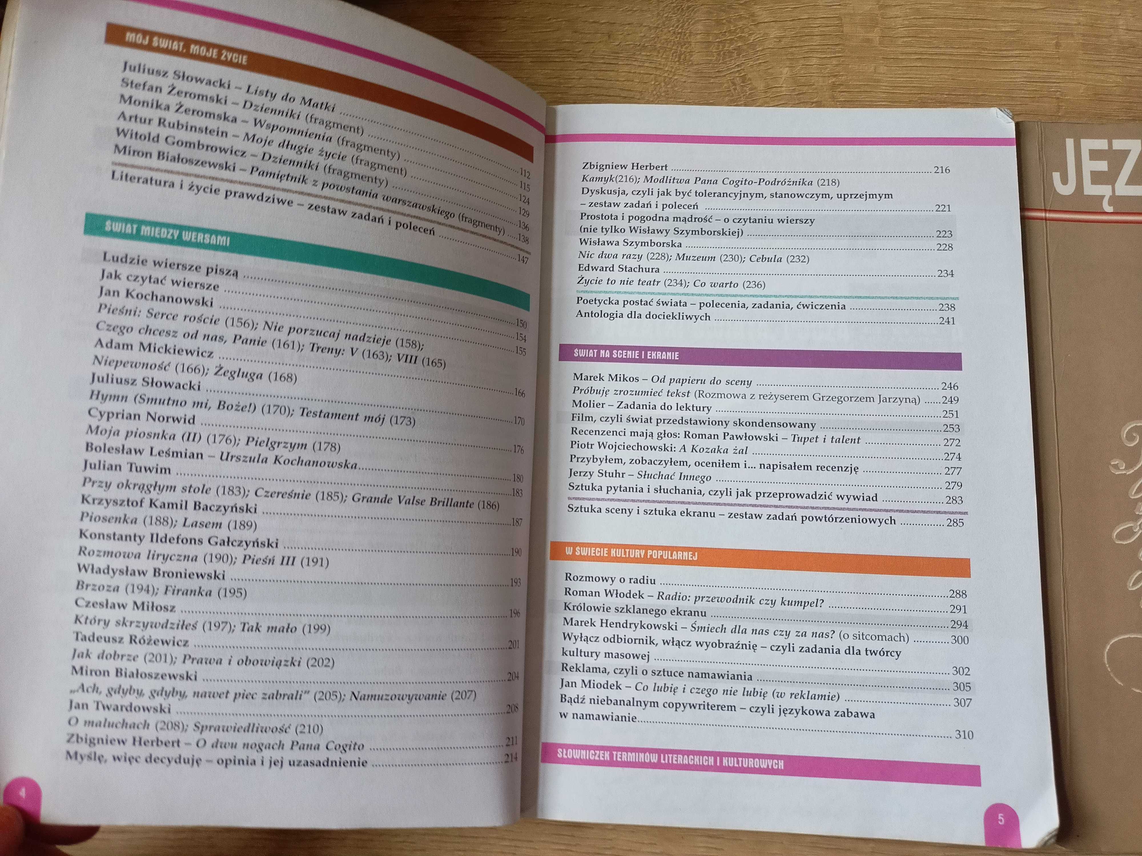 Język polski podręczniki 1, 2 i 3 klasa - Język ojczysty