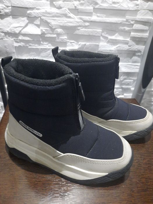 Buty chłopięce ZARA ocieplane zimowe wodoodporne r.32