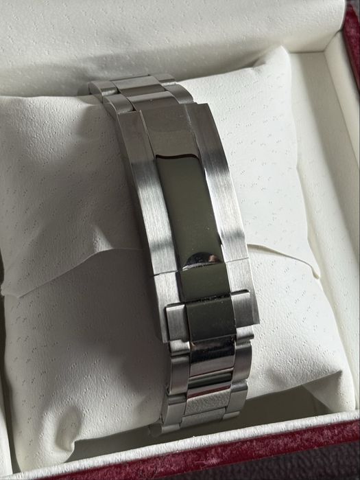 Seiko mod daytona nowy czarno srebrny z chronometrem