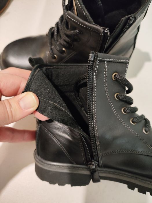 Взуття термо чоботи BG уггі шкіряні лофери Perlinа